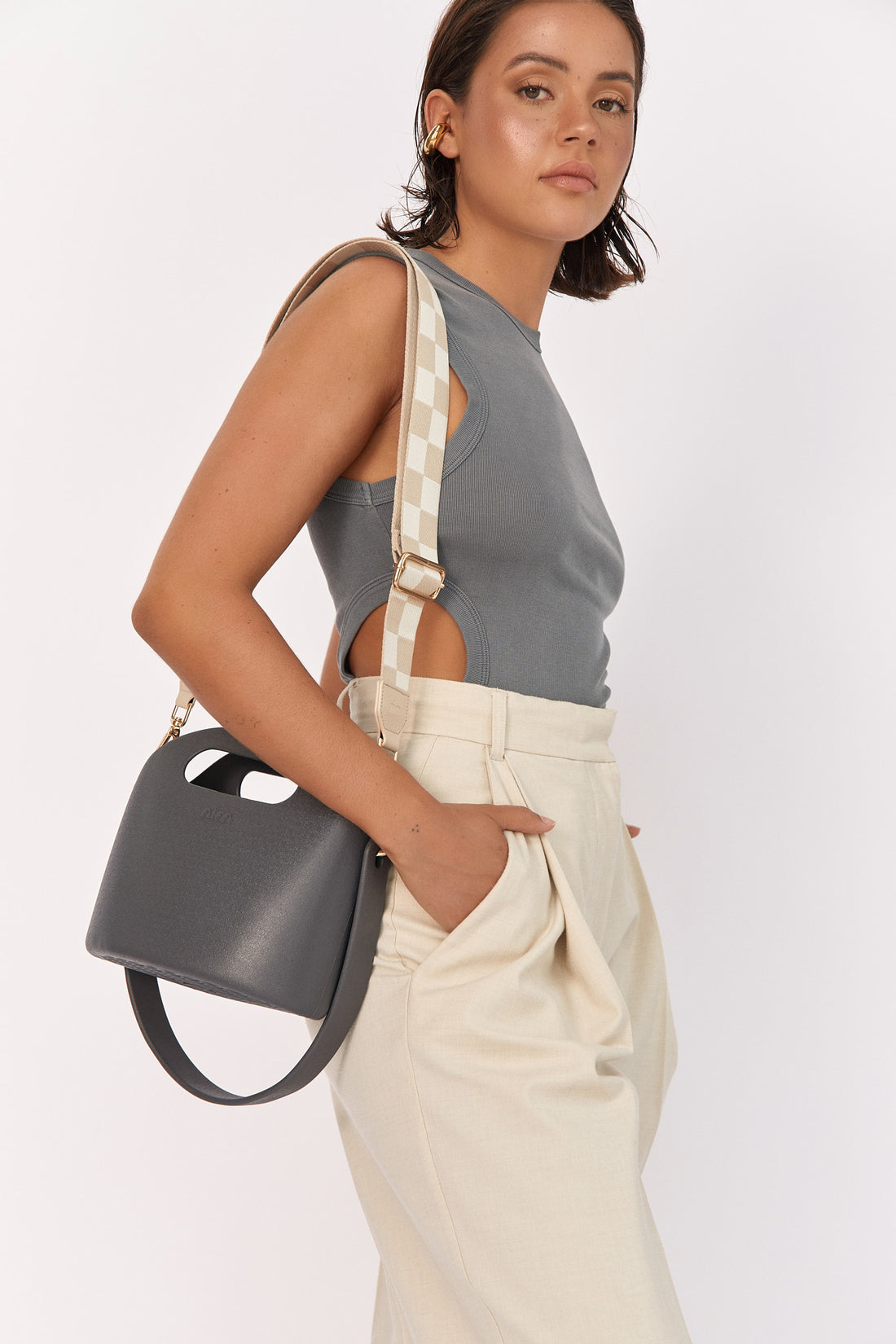 Nim The Label - Shoulder Strap - Creme Check
