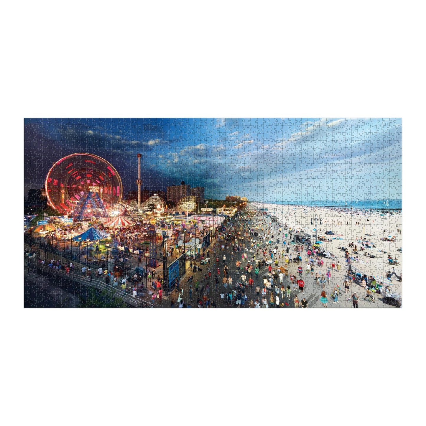 Stephen Wilkes - Day to Night Coney Island Puzzle - 1500pc