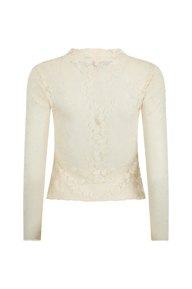 Spell - Juliette Lace Top - Vintage Cream