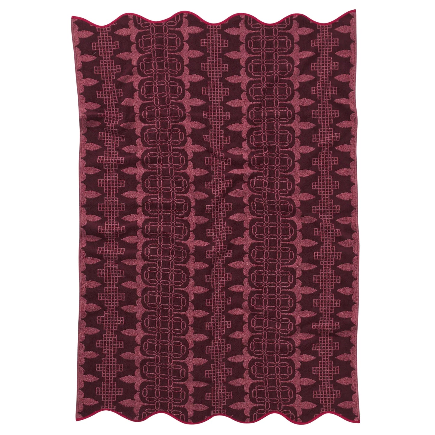 Sage X Clare - Esme Bath Sheet - Hibiscus