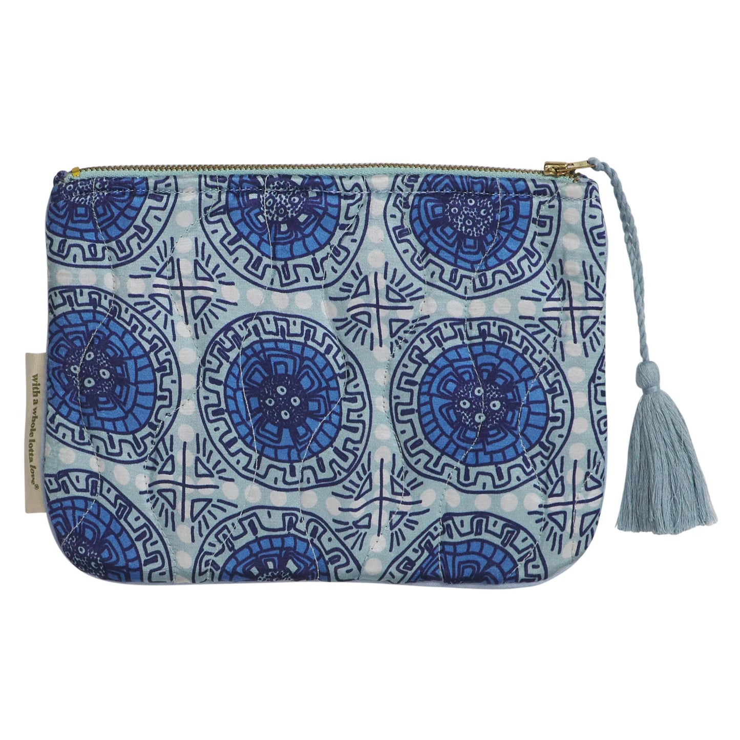 Sage X Clare - Gabriella Pouch - Azure