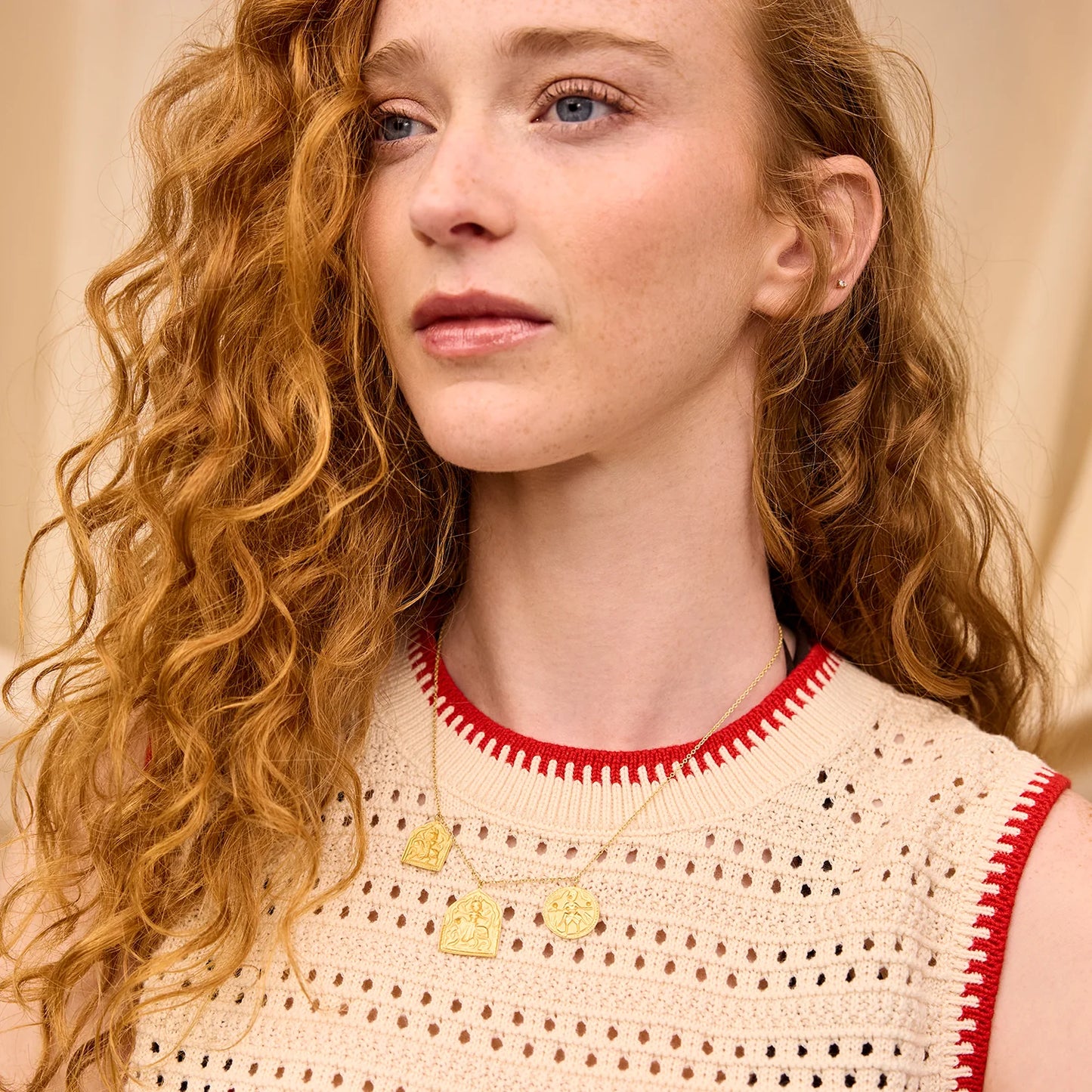 Sage X Clare - Natalina Knit Top - Pearl