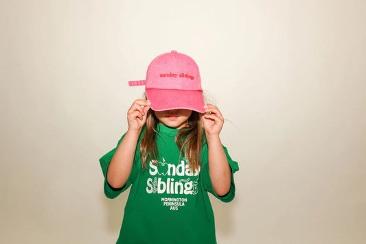 Sunday Siblings - Sunday Cap - Pink - PRE ORDER
