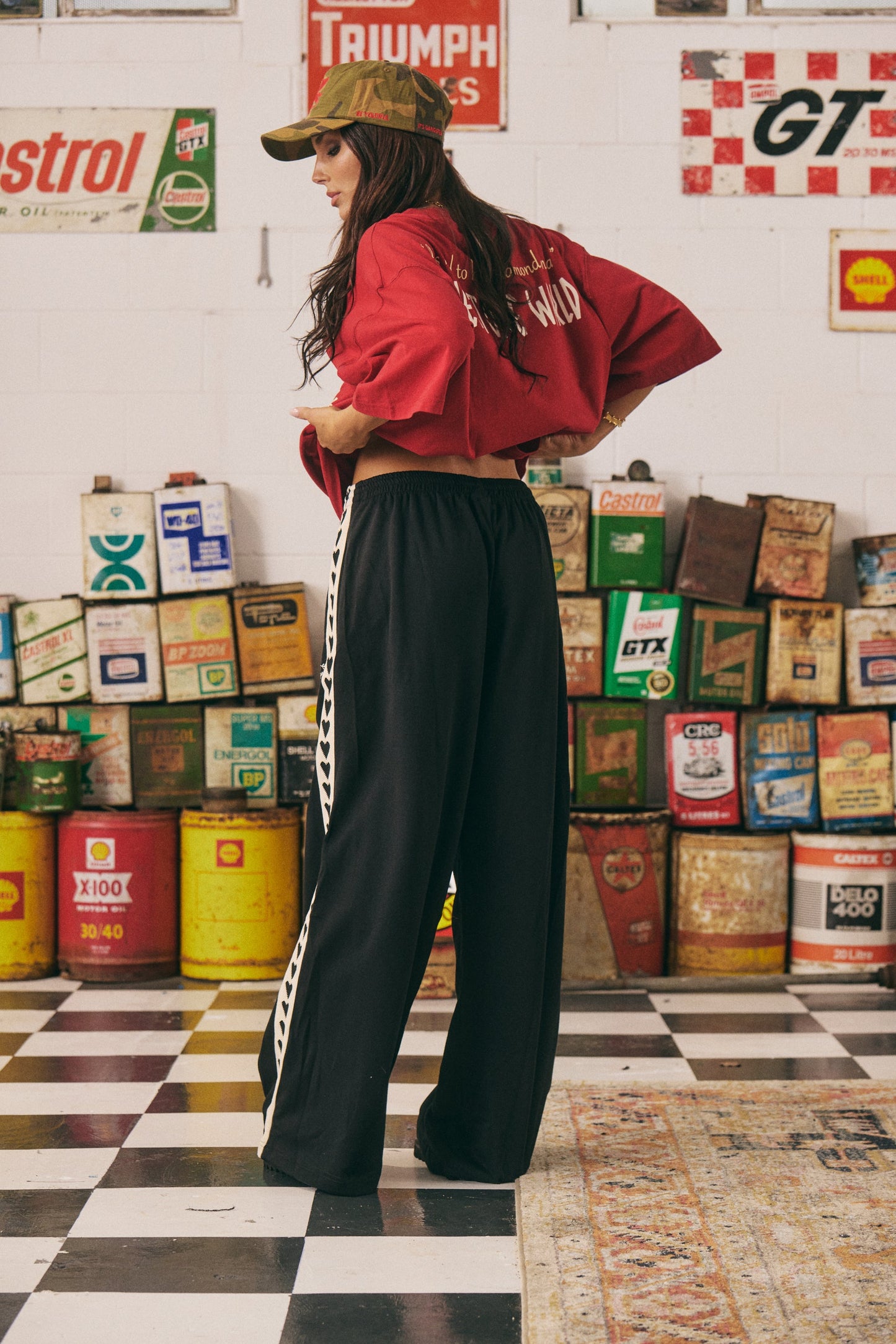 Sabbi - The Raving Hearts Pant - Black