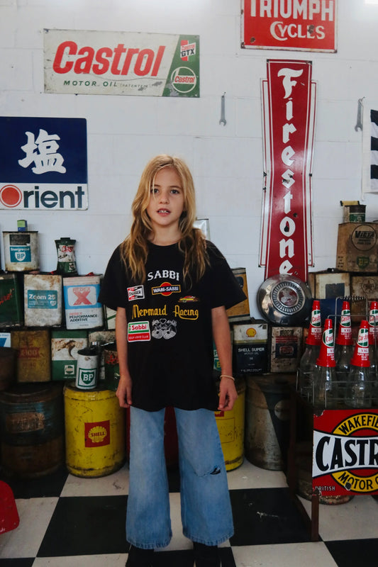 Sabbi - The Kids Sabbi Racing Tee - Black