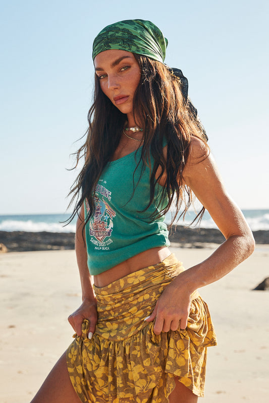 Sabbi - The Smooth Sailing Tank - Green