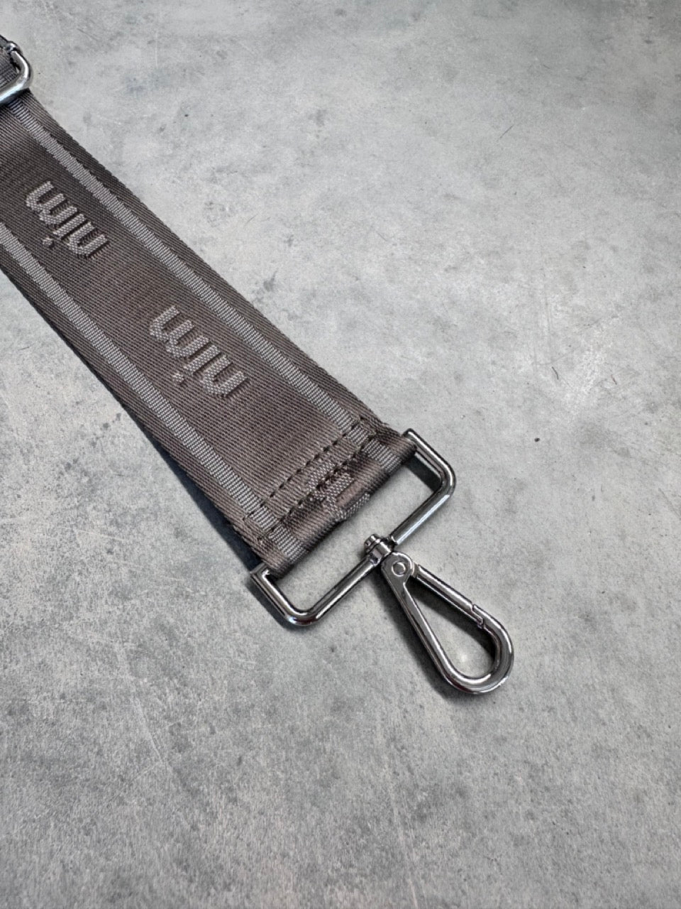 Nim The Label - Shoulder Strap - Moss Mono - Gold or Silver