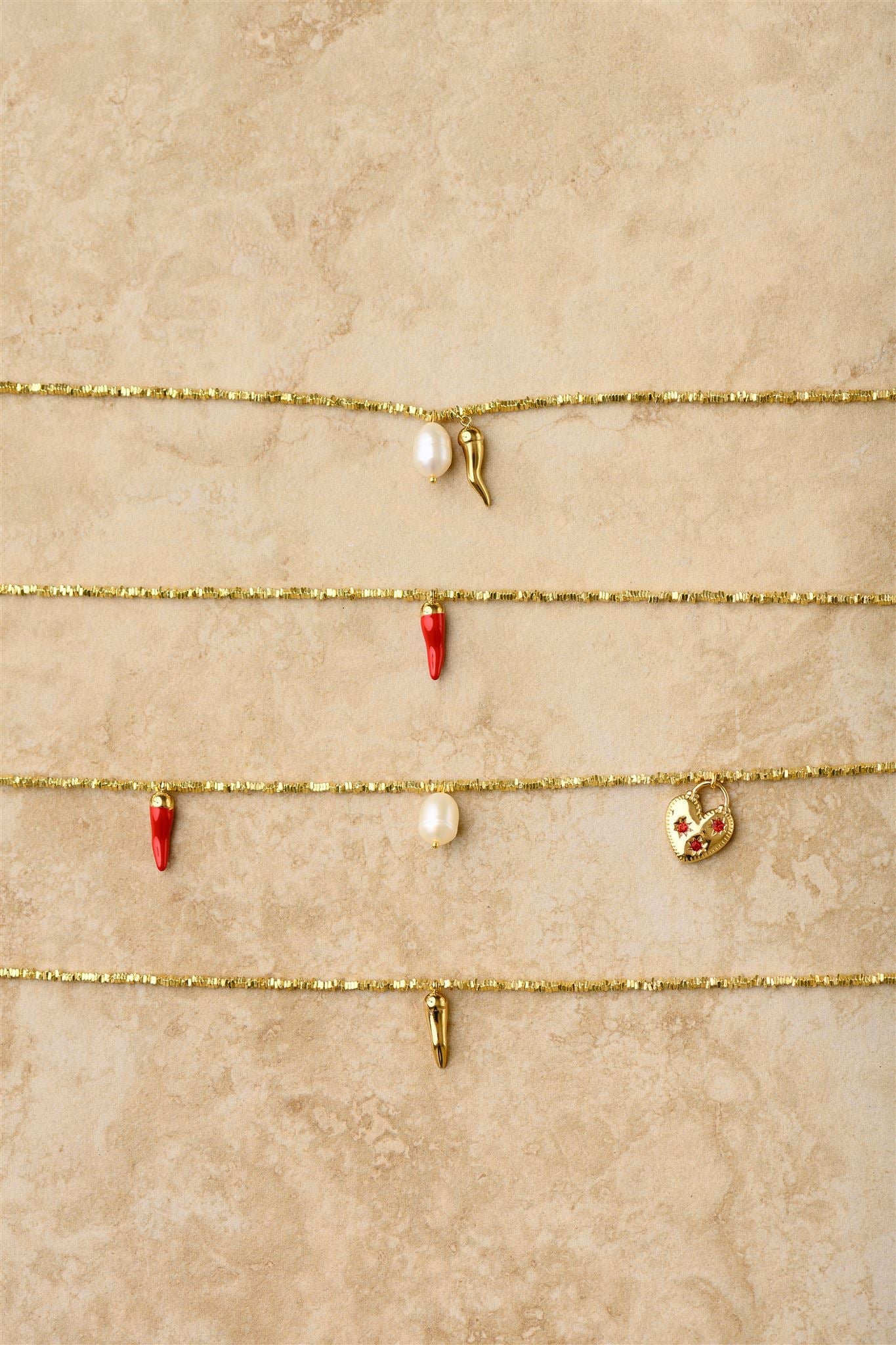 Indigo & Wolfe - Cornicello Necklace