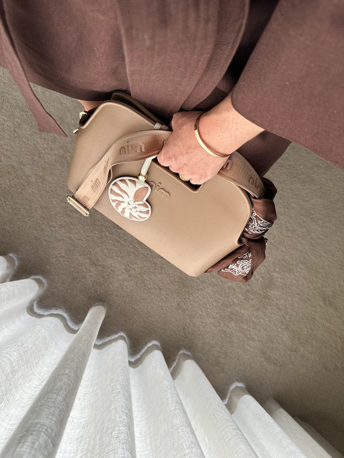 Nim The Label - BB Tote Set - Latte