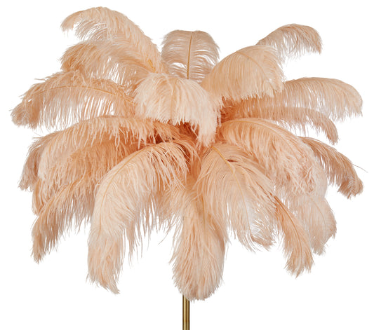 Society Home - Feathered Floor Lamp