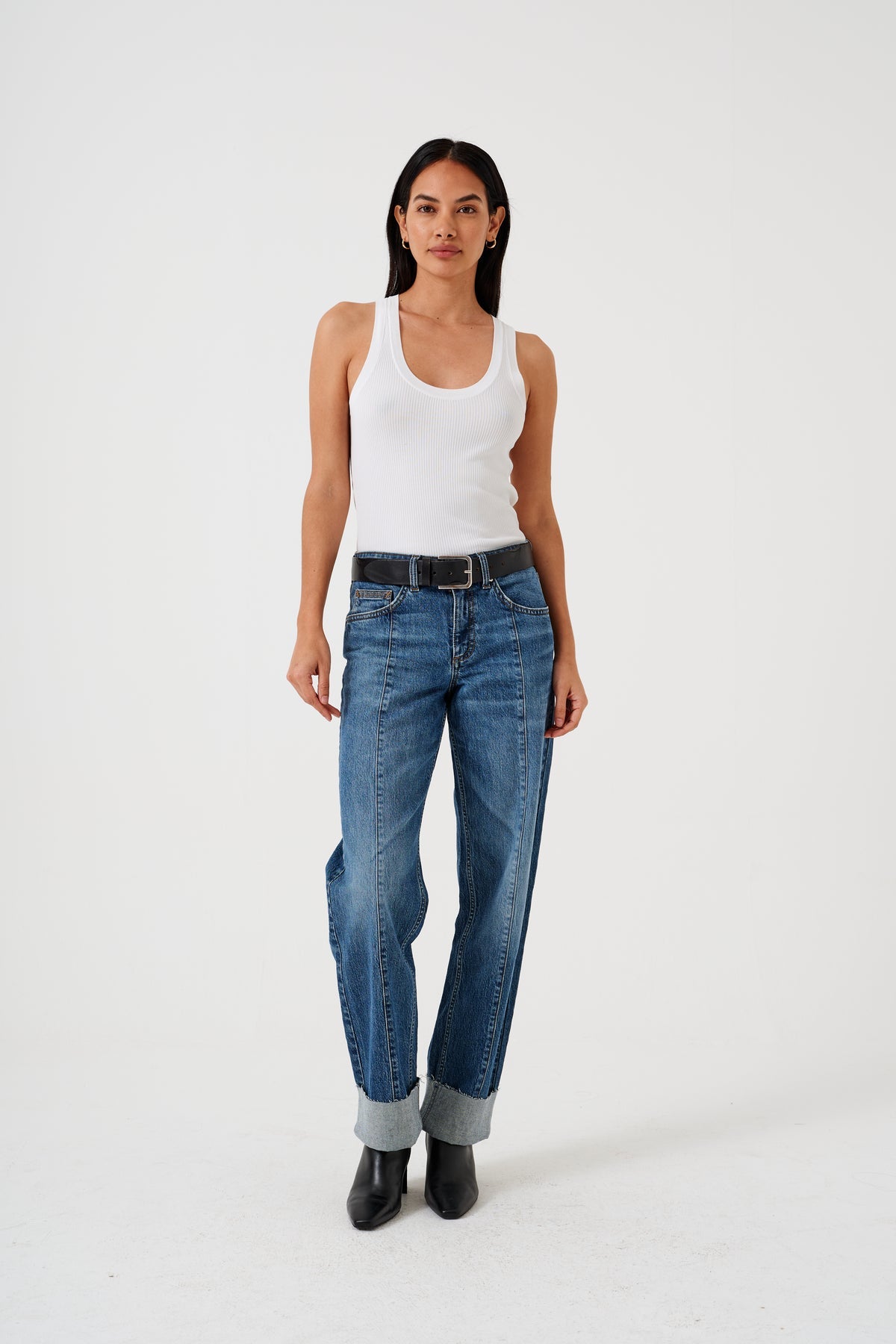 Seventy + Mochi - Stevie Turn Up Jean - Arizona Vintage