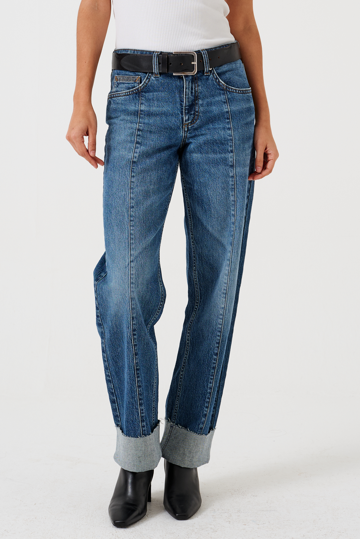 Seventy + Mochi - Stevie Turn Up Jean - Arizona Vintage
