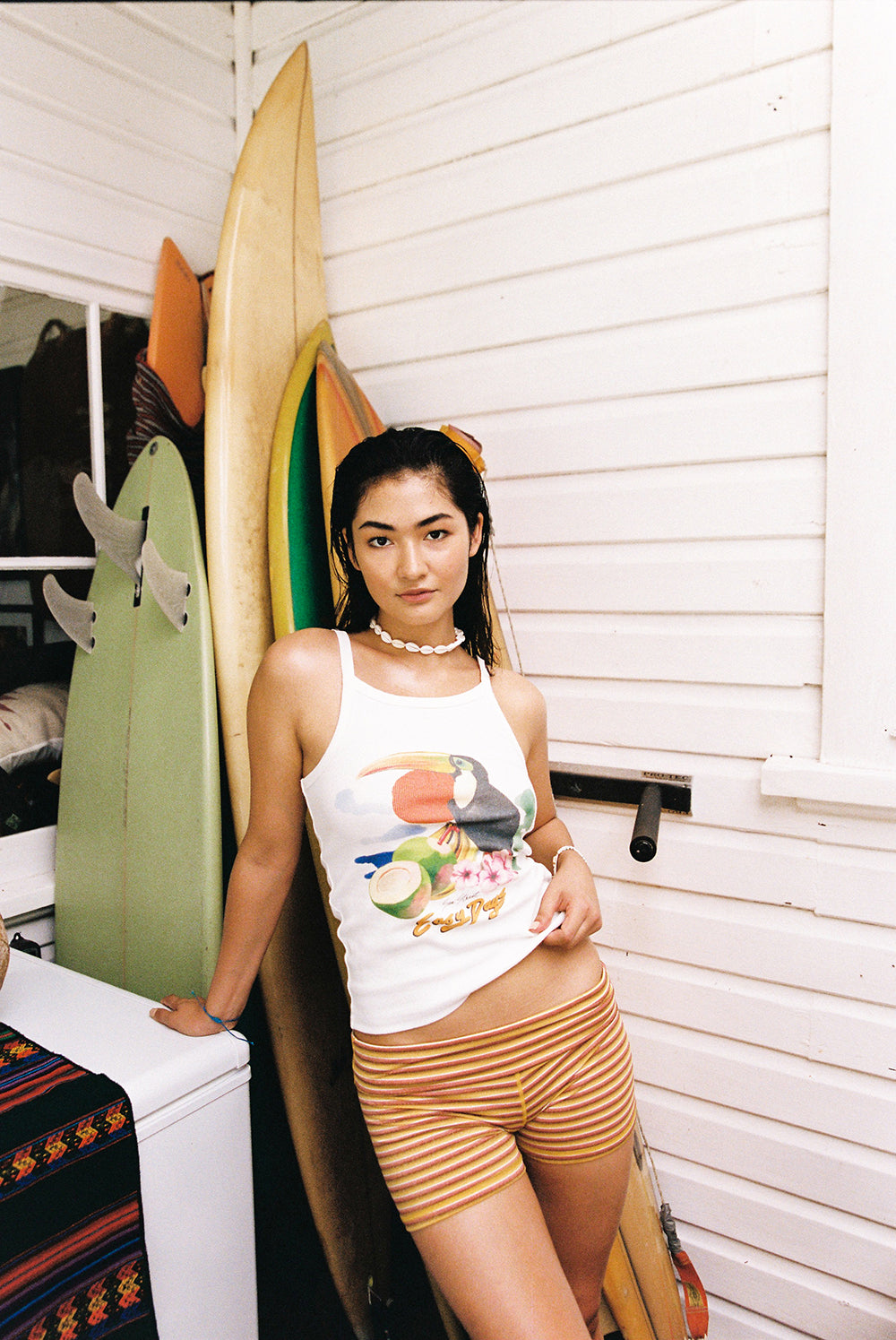 Sea Street - Easy Days Singlet - Salt