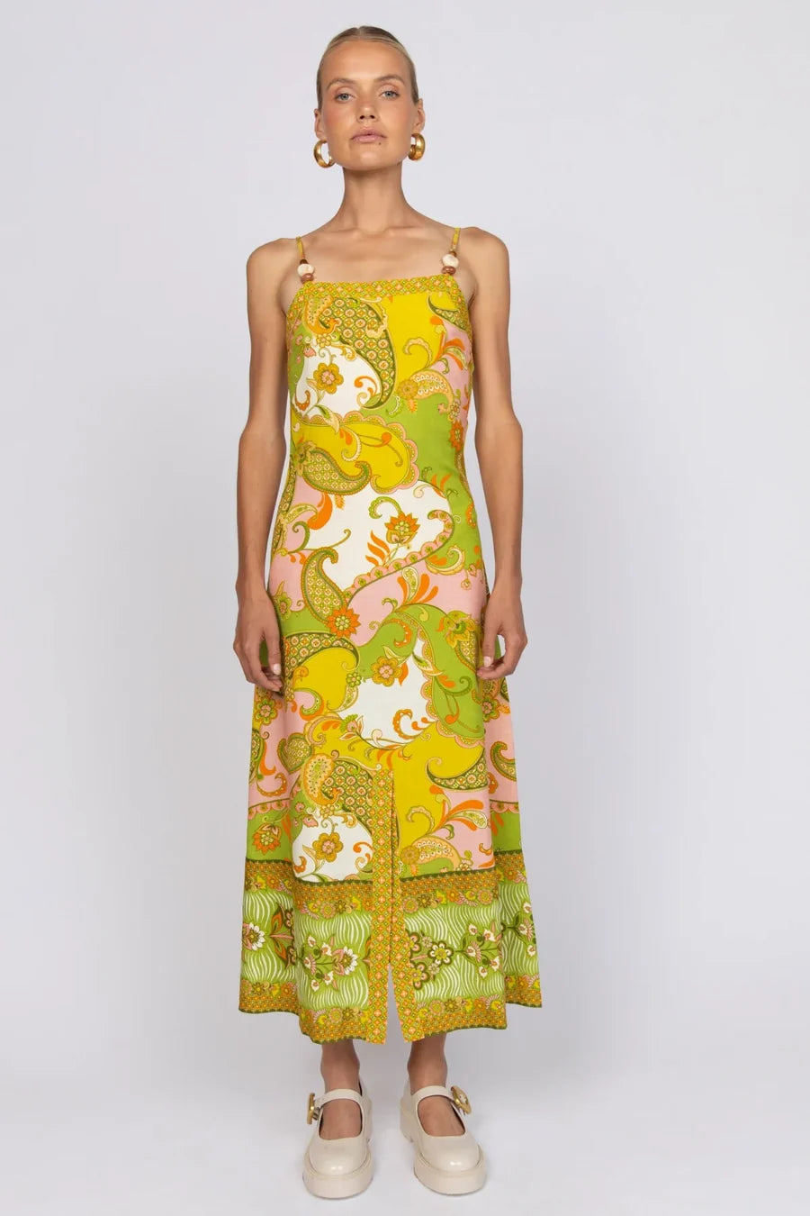 Nine Lives Bazaar - Cassie Midi Dress - Spring