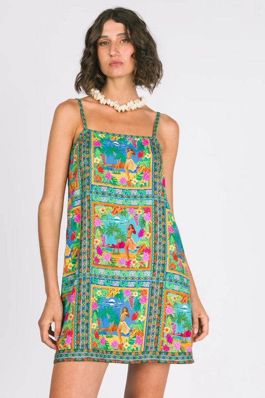 Nine Lives Bazaar - Leisure Mini Dress - Tiki