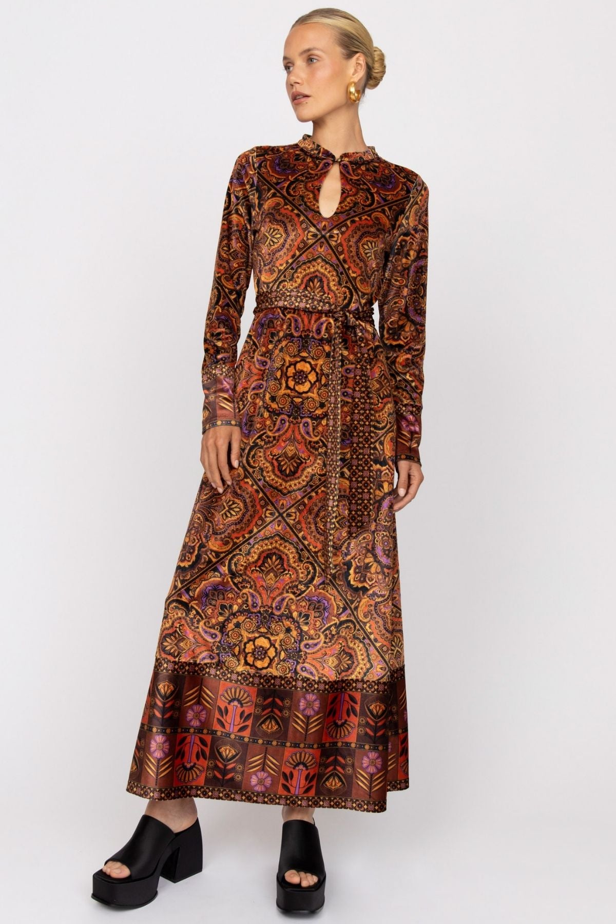 Nine Lives Bazaar - Elixir Maxi Dress - Ember