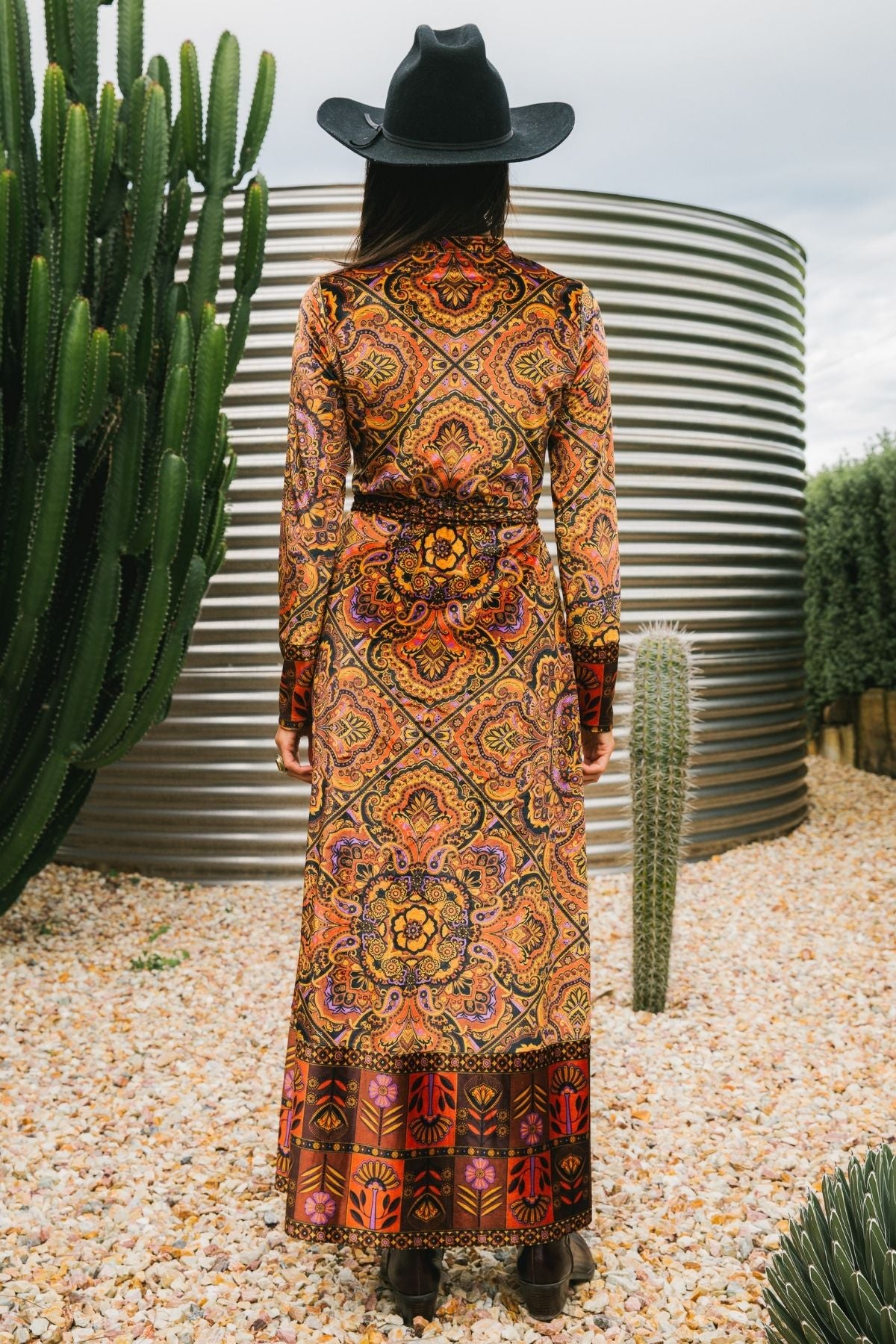 Nine Lives Bazaar - Elixir Maxi Dress - Ember