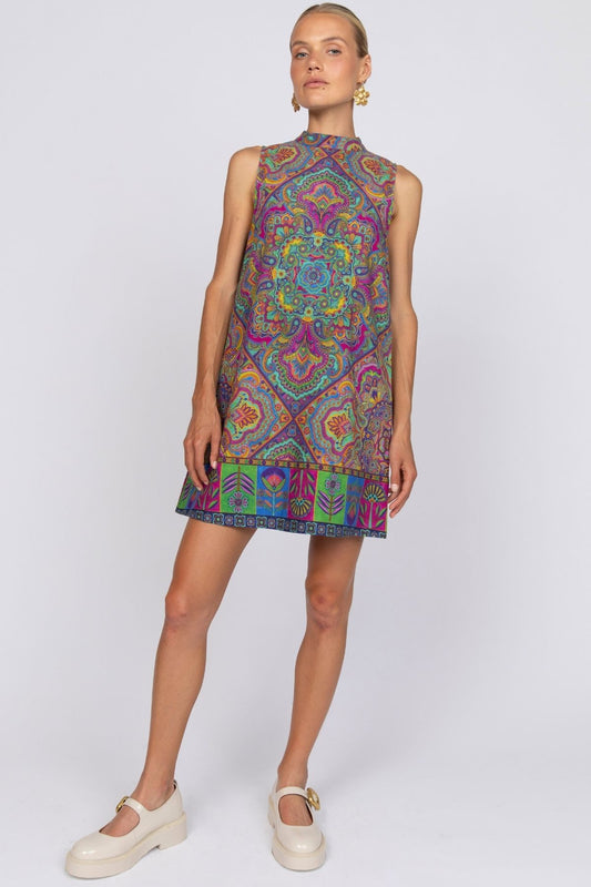 Nine Lives Bazaar - Twiggy Mini Dress - Mystique