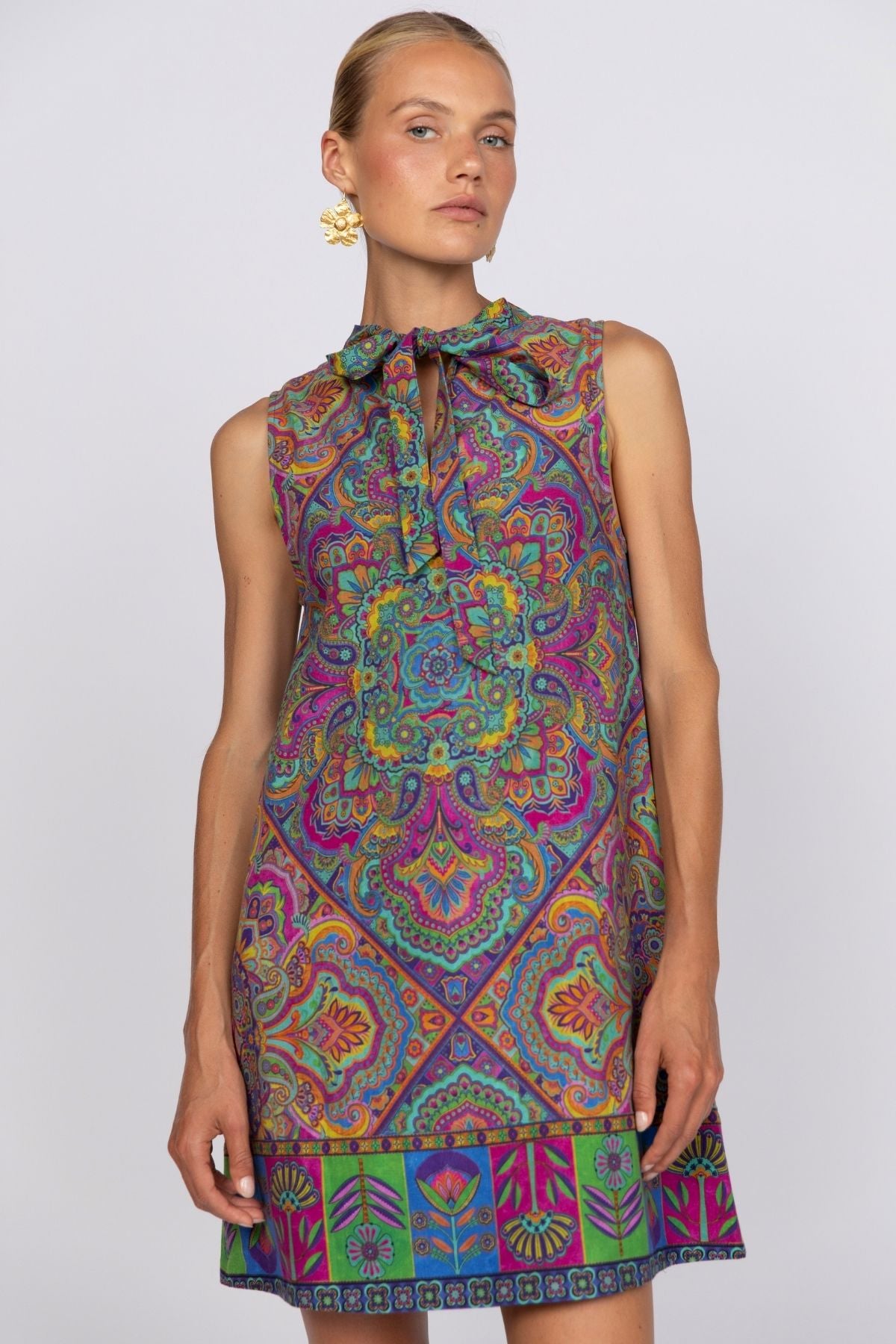 Nine Lives Bazaar - Twiggy Mini Dress - Mystique
