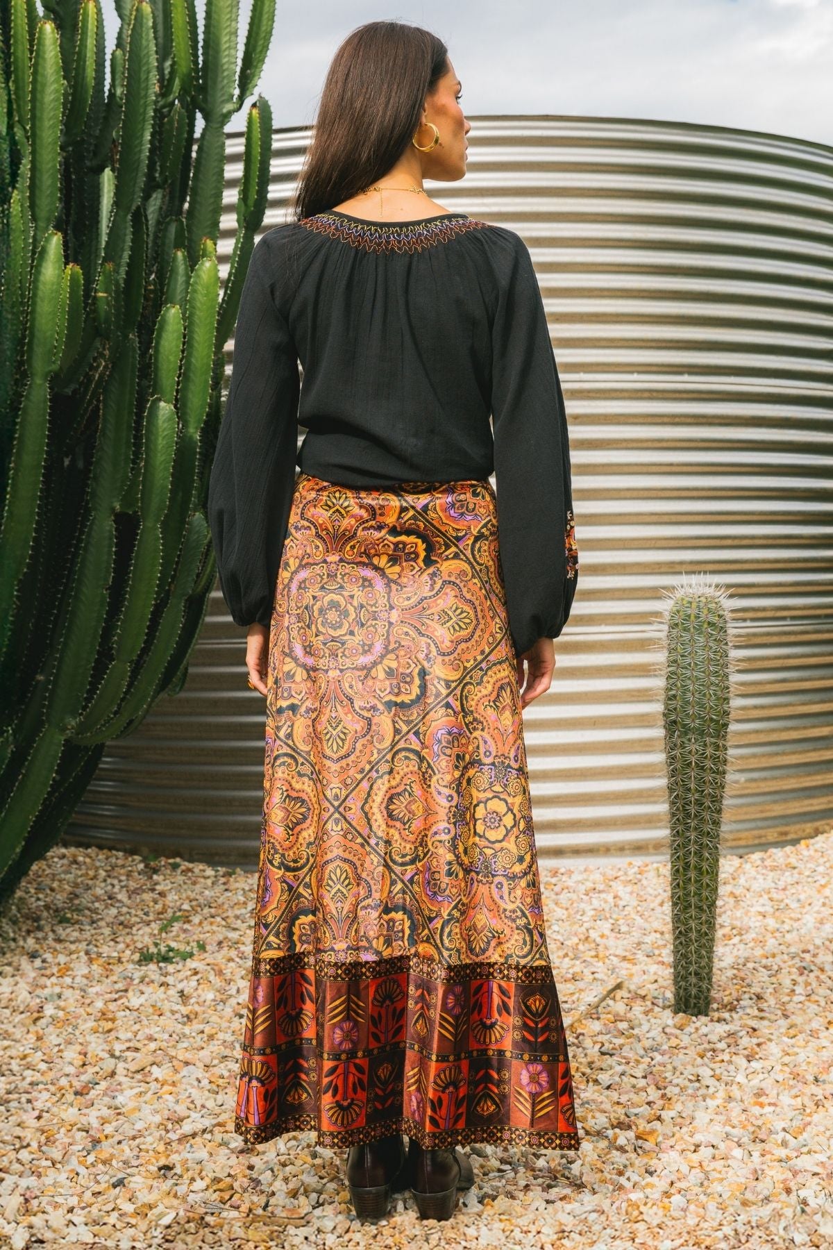 Nine Lives Bazaar - Abigail Skirt - Ember