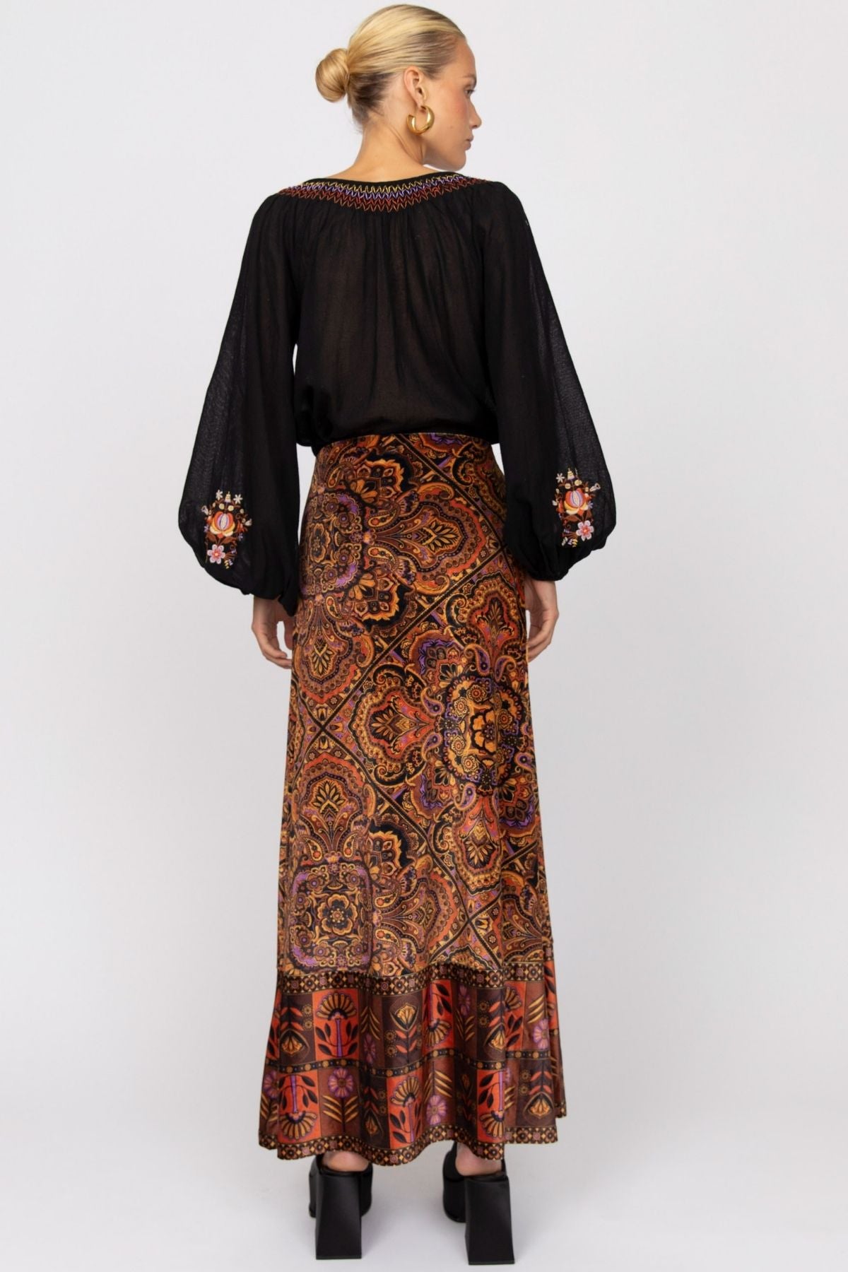 Nine Lives Bazaar - Abigail Skirt - Ember