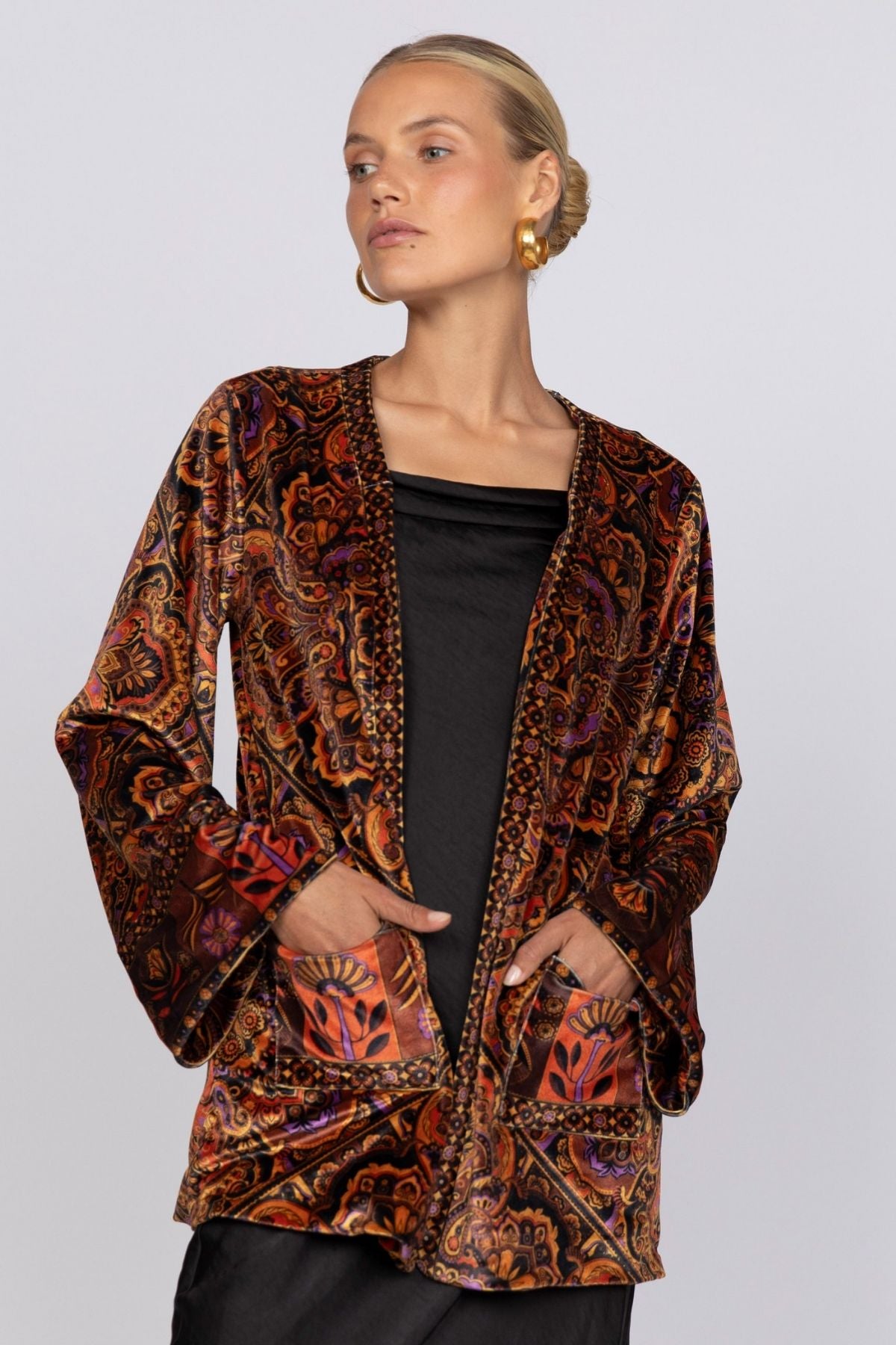 Nine Lives Bazaar - Janis Jacket - Ember