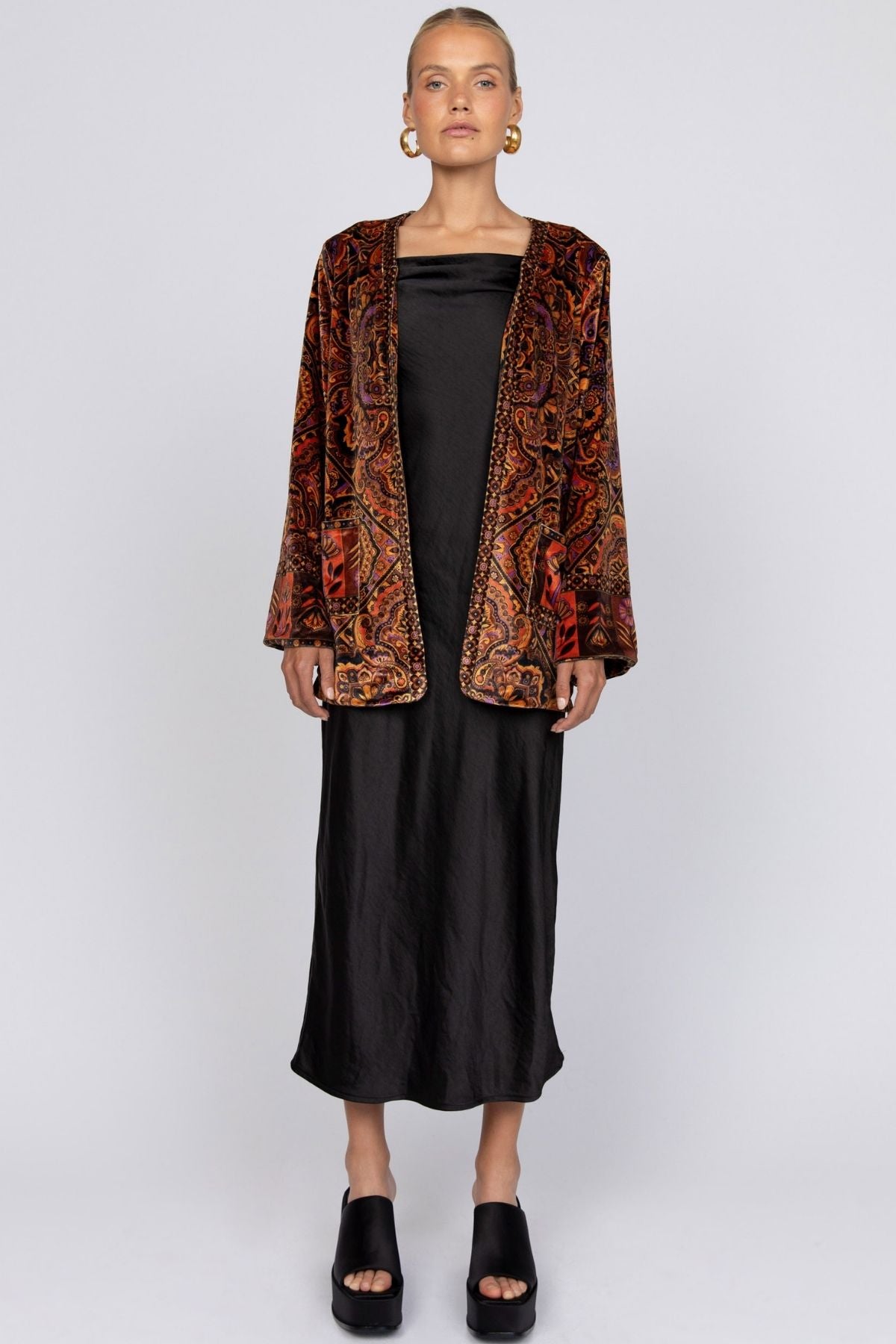 Nine Lives Bazaar - Janis Jacket - Ember