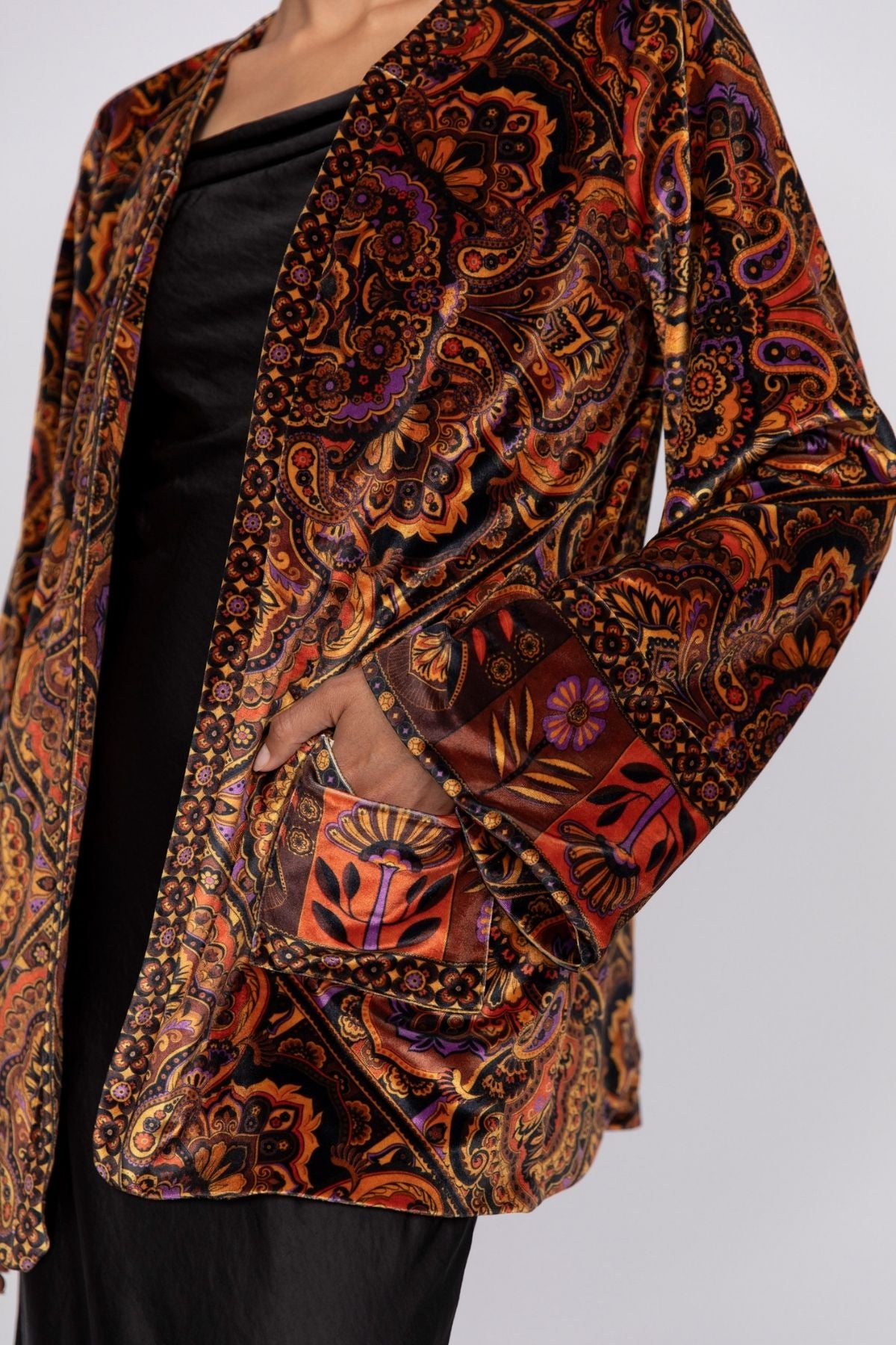 Nine Lives Bazaar - Janis Jacket - Ember
