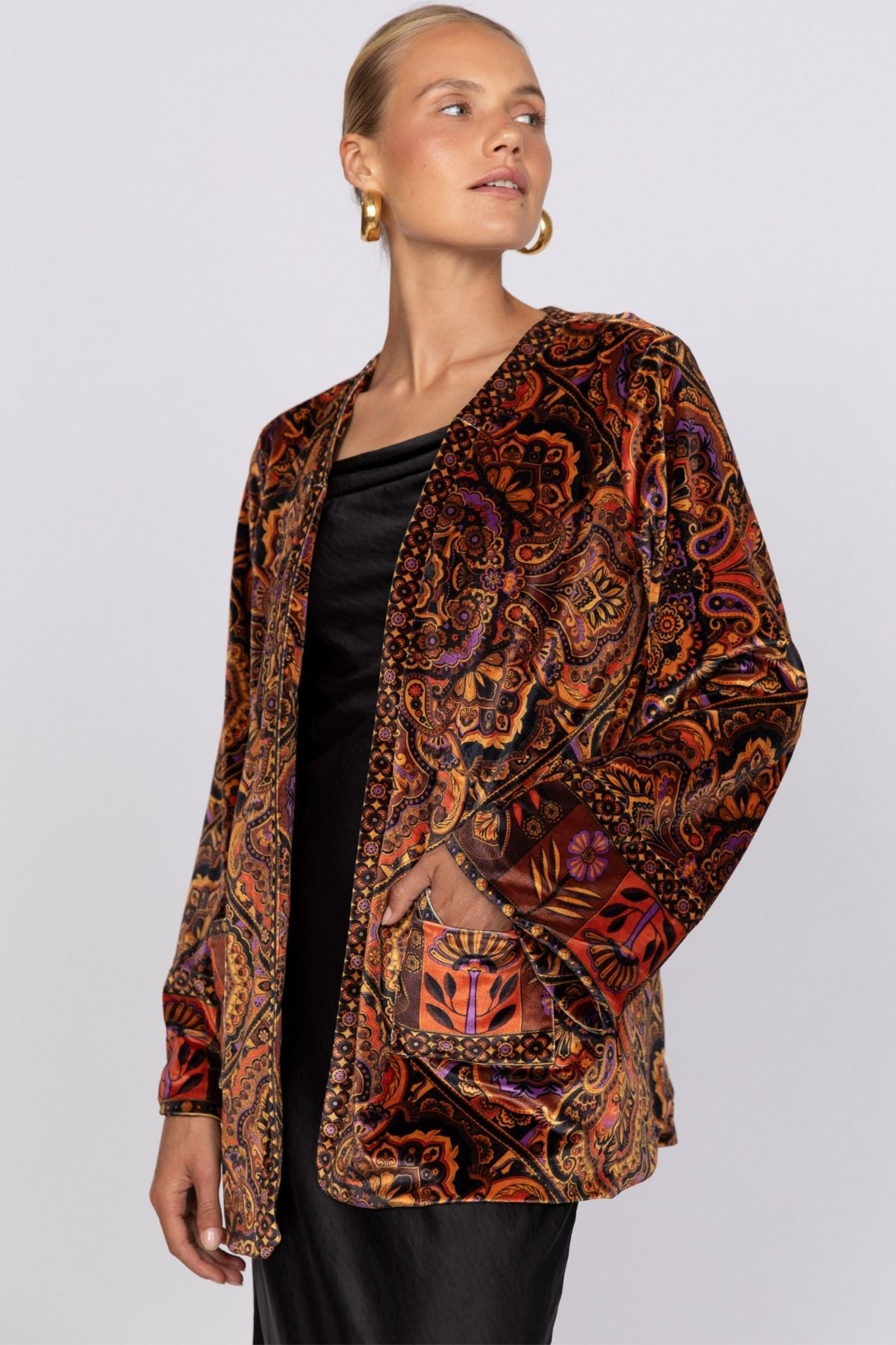 Nine Lives Bazaar - Janis Jacket - Ember