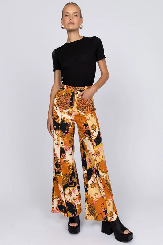 Nine Lives Bazaar - Yasmin Pants - Cocoa