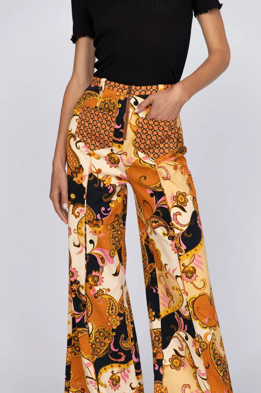 Nine Lives Bazaar - Yasmin Pants - Cocoa