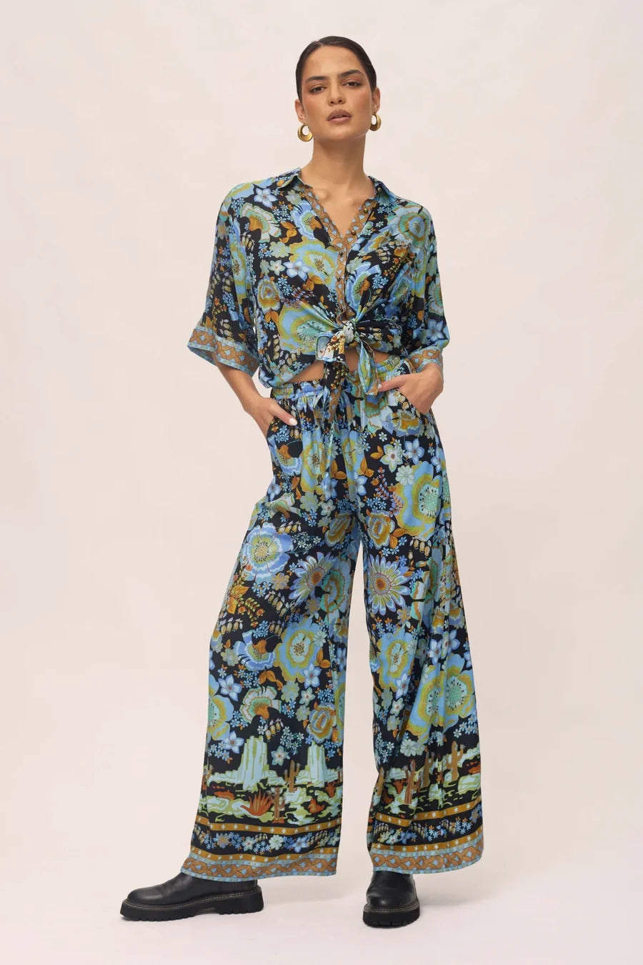 Nine Lives Bazaar - Sunday Pants - Twilight