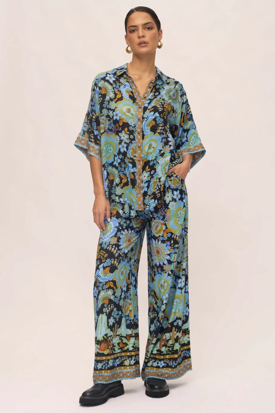 Nine Lives Bazaar - Sunday Pants - Twilight