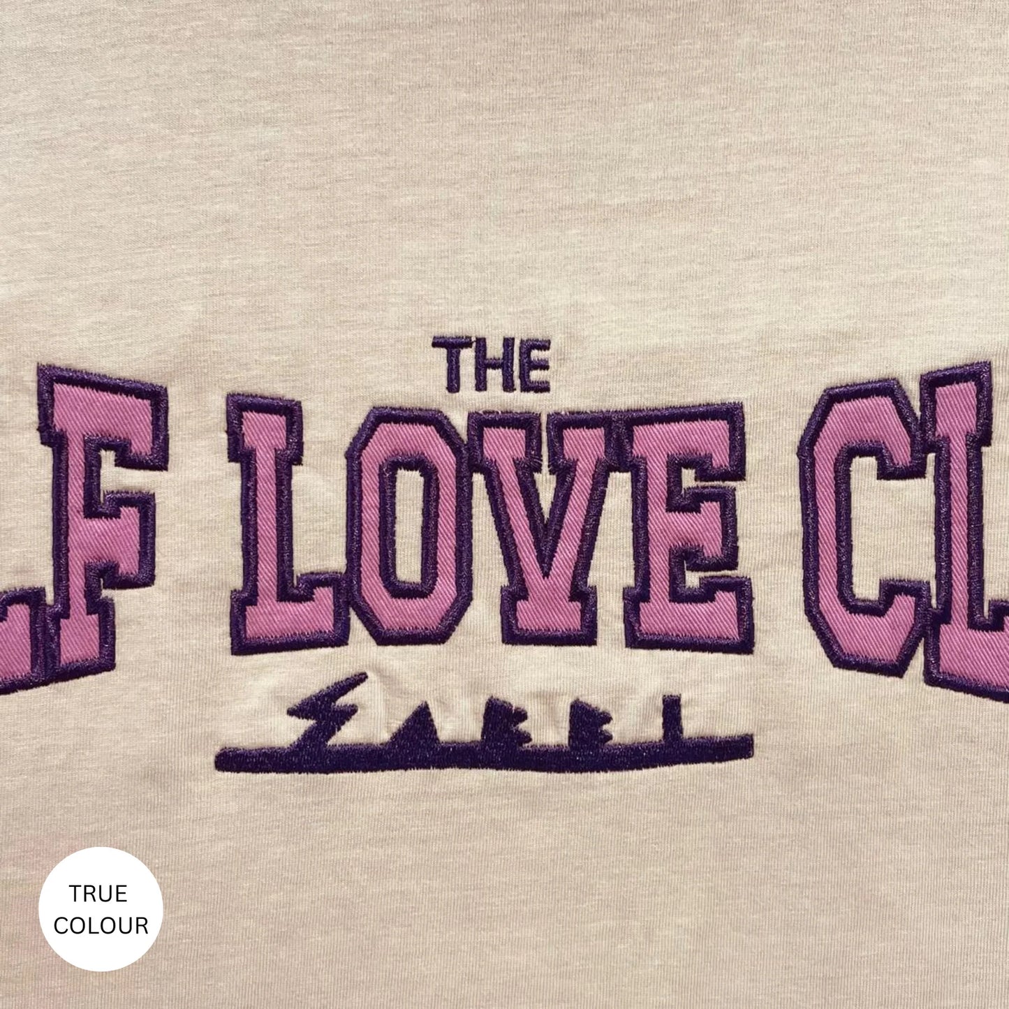 Sabbi - The Very Oversized Self Love Club Tee - Off White