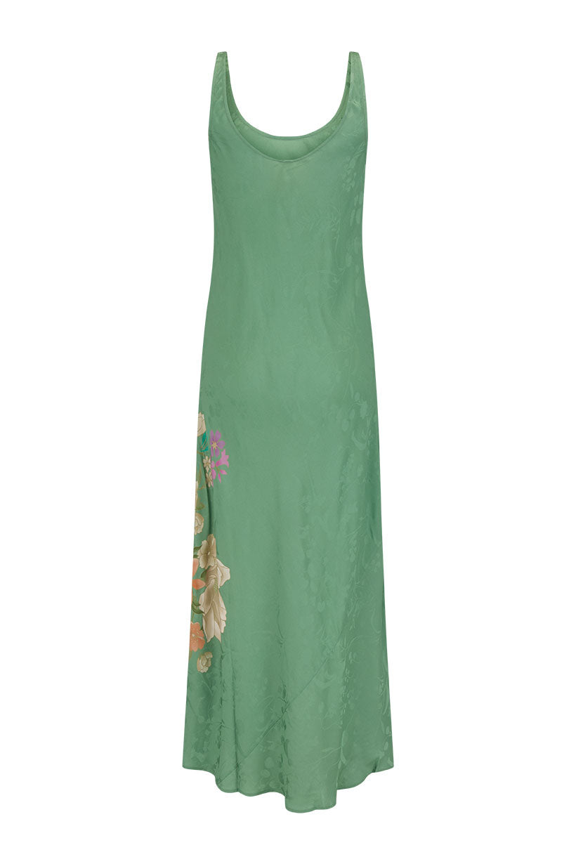 Spell - Floridian Bias Dress - Sage