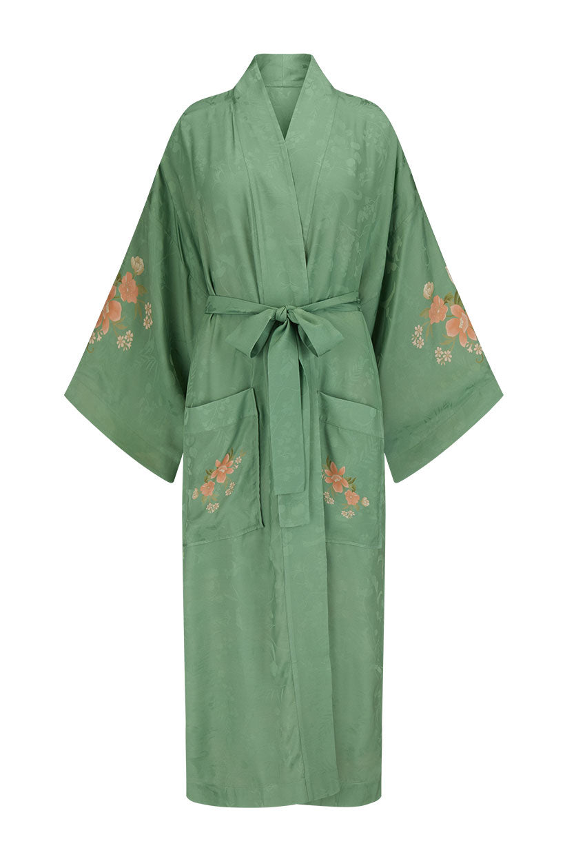Spell - Floridian Reversible Robe - Sage