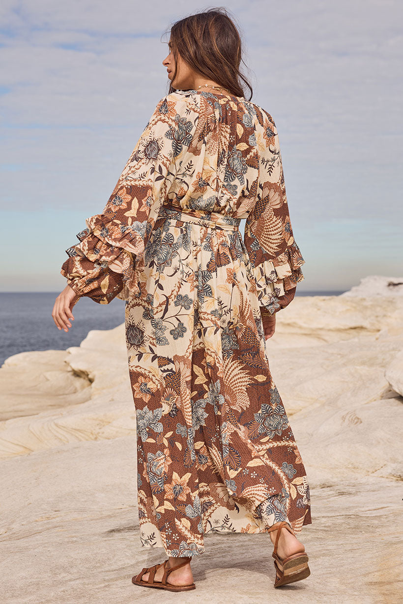 Spell - Volcano Goddess Gown - Coconut