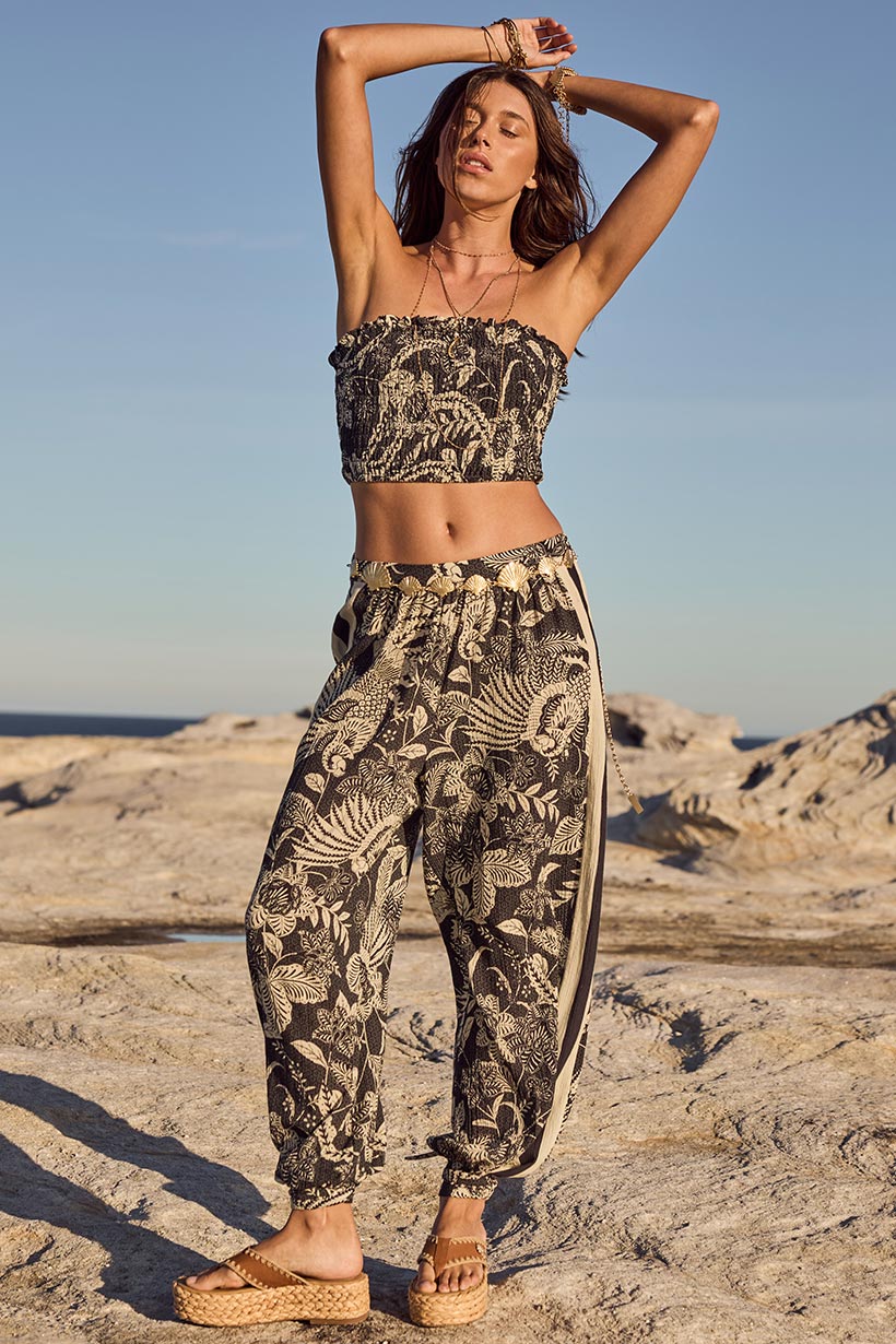 Spell - Volcano Goddess Harem Pant - Liquorice