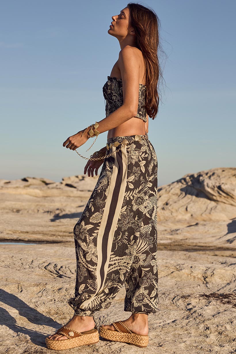Spell - Volcano Goddess Harem Pant - Liquorice
