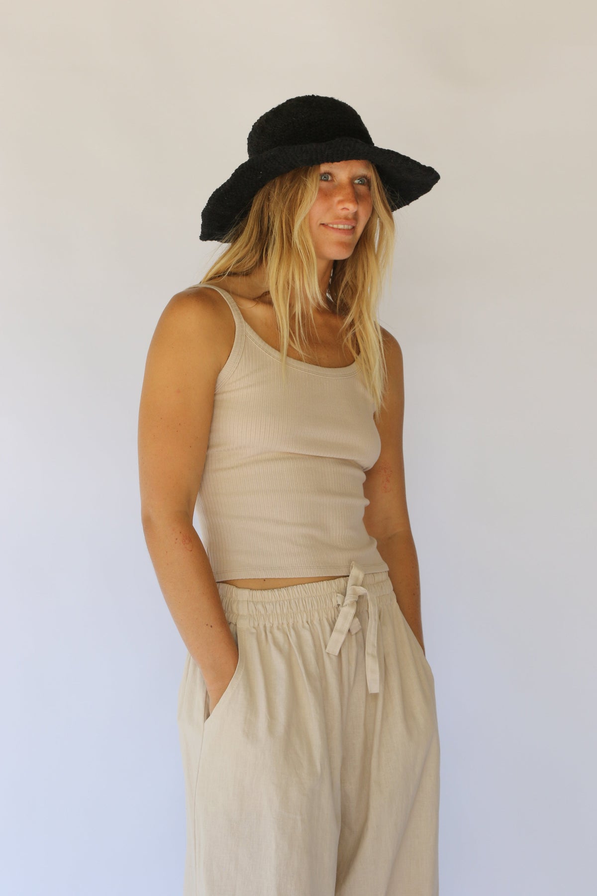 Hobo and Hatch - Polly Short Brim Hemp Hat