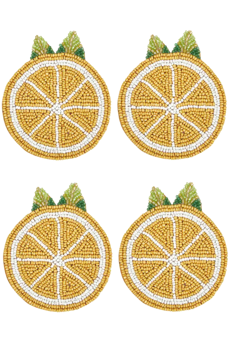 CTC - Limone Beaded Coaster