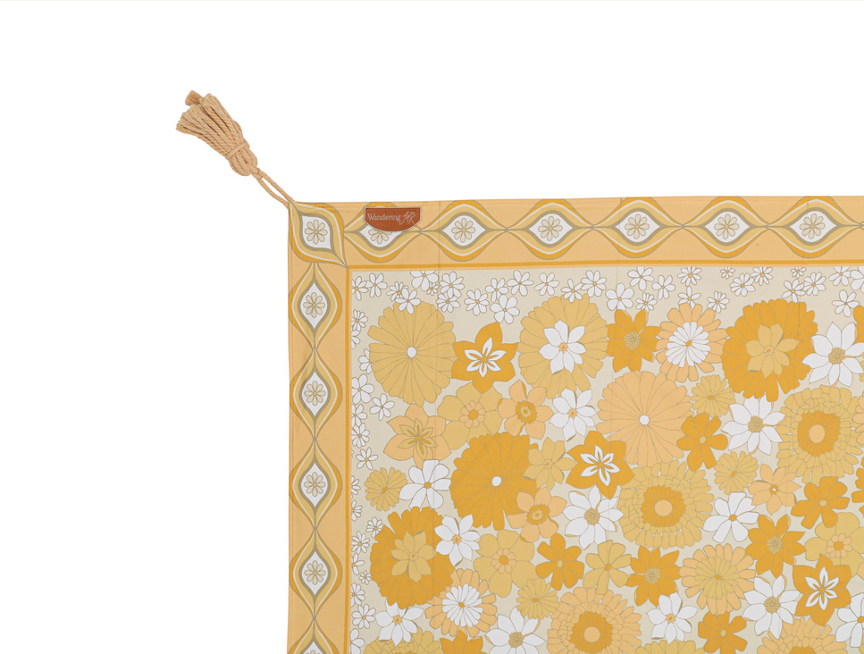 Wandering Folk Picnic Rug - Lola Honey