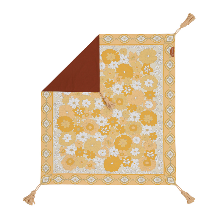Wandering Folk Picnic Rug - Lola Honey
