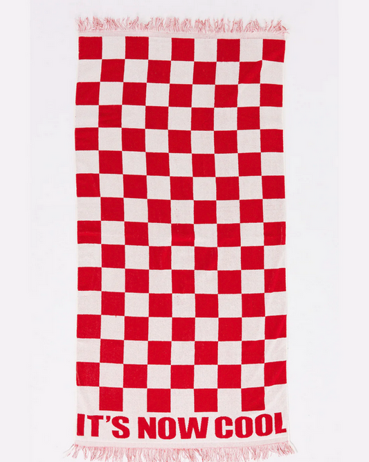 INC - The Luxe Towel - Red