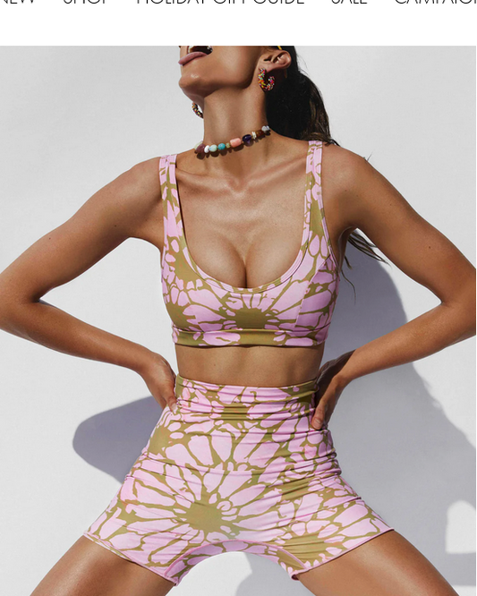 INC - The Contour Duo Top - Pink Breakers