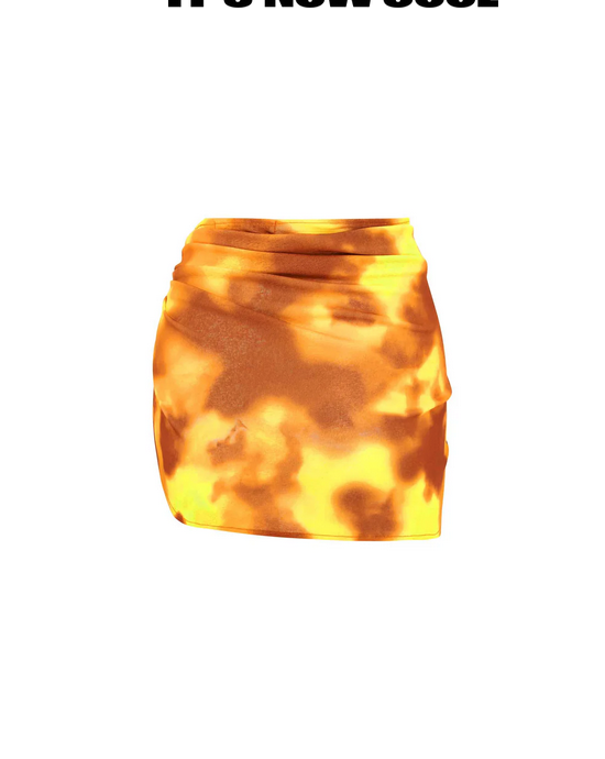 INC - The Mesh Sarong - Ablaze