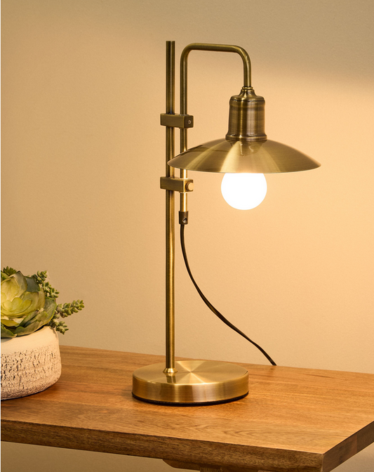 Academy - Rayner Gold Metal Table Lamp