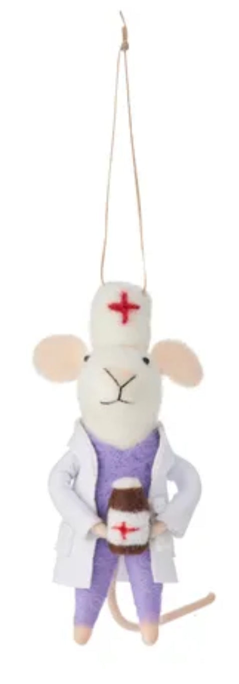 CTC - First Responder Mice Ornaments