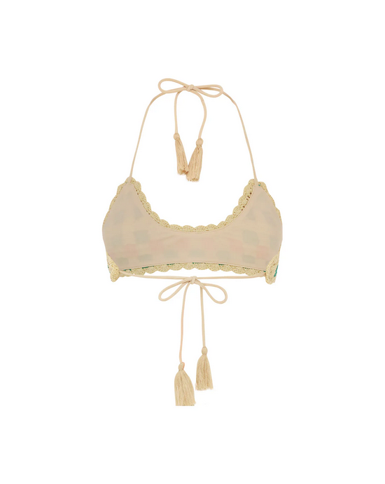 INC - The Crochet Crop Top - Sablo