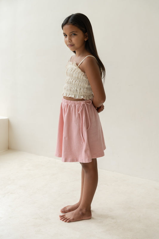 Illoura The Label - Lenni Skirt - Posy Terry